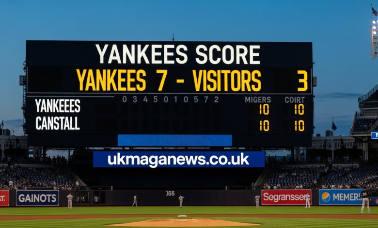 yankees score