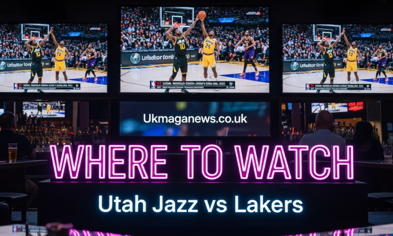 Where to Watch Utah Jazz vs Lakers