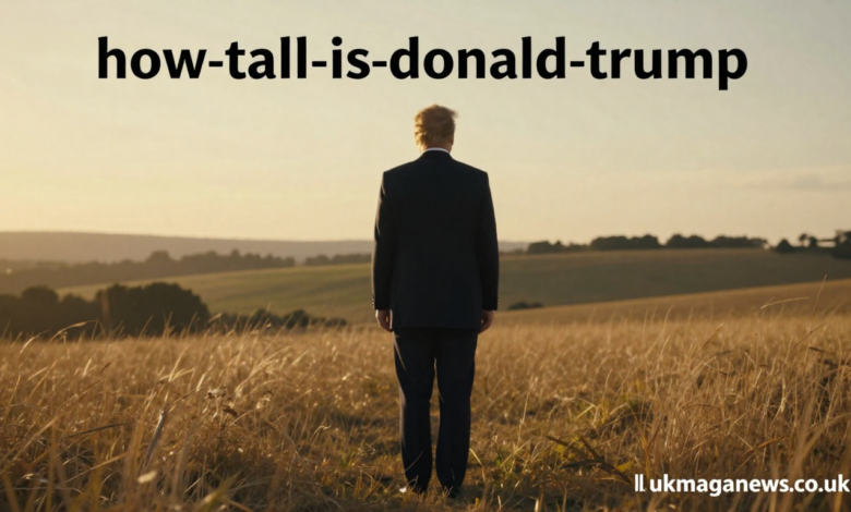How tall is Donald Trump